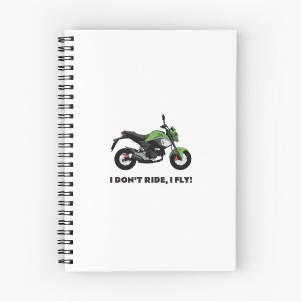 Item preview, I don't ride, I fly! Honda Grom Incredible Green 2020 designed and sold by WiredDesigns.