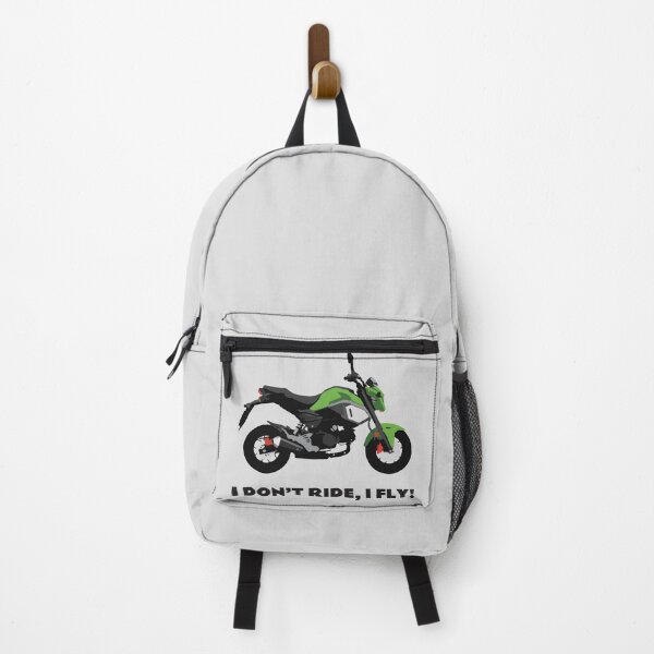 Item preview, I don't ride, I fly! Honda Grom Incredible Green 2020 designed and sold by WiredDesigns.