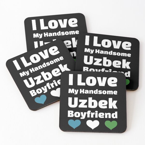 Item preview, I Love My Handsome Uzbek Boyfriend - Uzbekistan Boyfriend designed and sold by DiceNLDesigns.