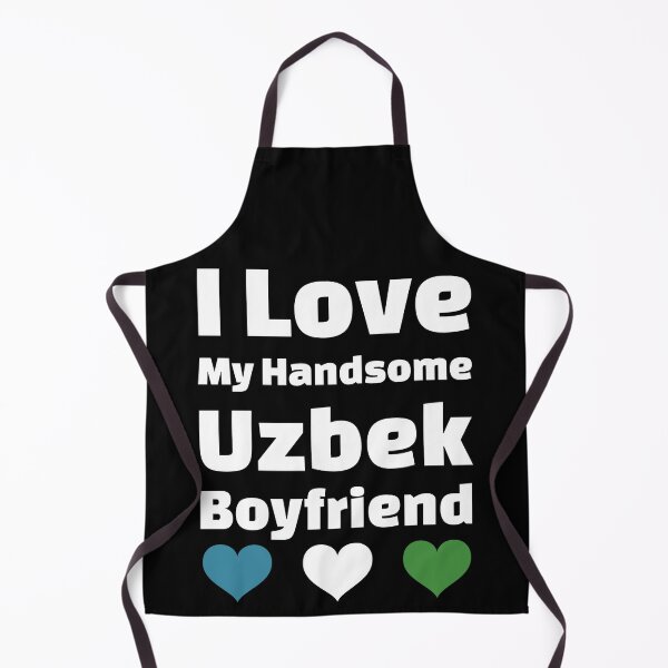 Item preview, I Love My Handsome Uzbek Boyfriend - Uzbekistan Boyfriend designed and sold by DiceNLDesigns.