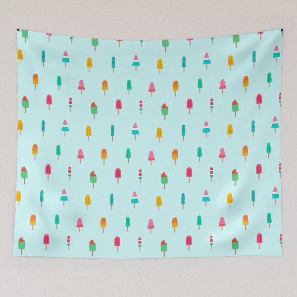Item preview, Summer Popsicles-Light Blue designed and sold by SoulDesignsCo.