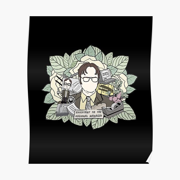 Dwight Schrute Poster For Sale By Ralphnewb Redbubble