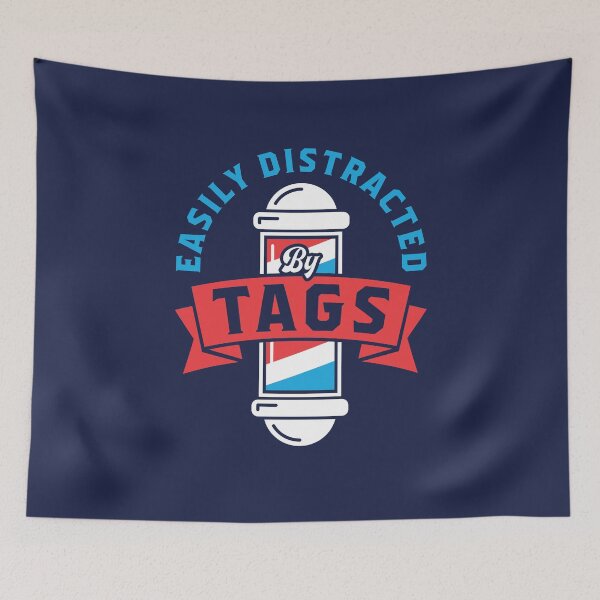 Item preview, Barbershop Singing Easily Distracted by Tags designed and sold by jaygo.