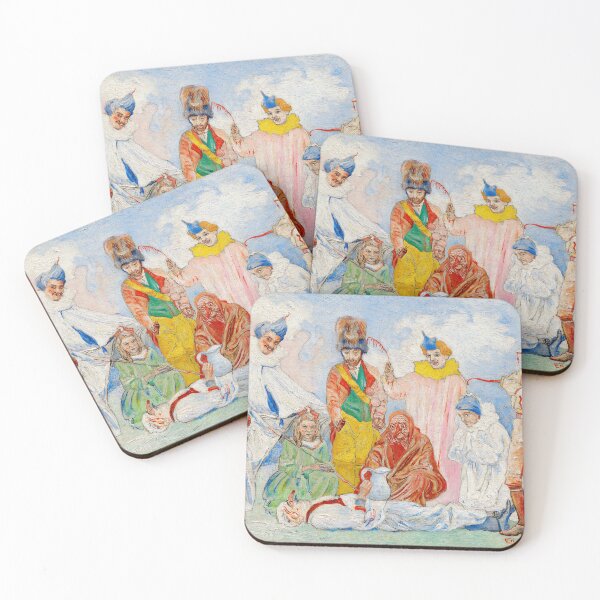 Item preview, Bapteme des Masques - James Ensor designed and sold by brushandframes.