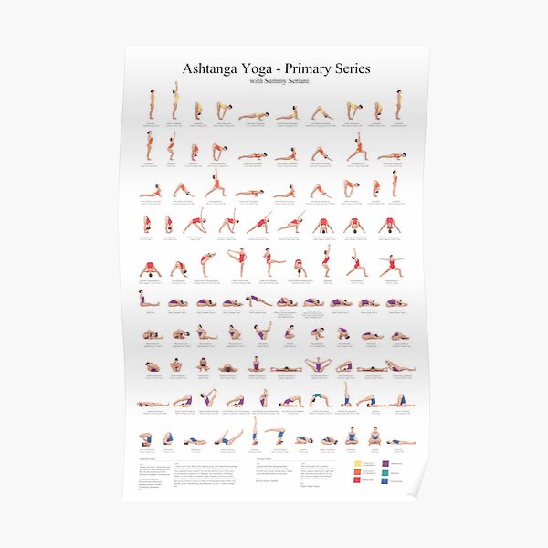 Ashtanga Yoga Poster Poster
