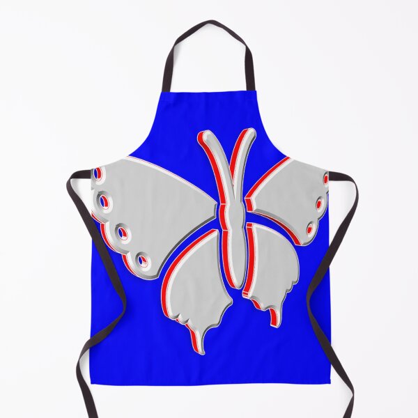Item preview, Butterfly 3D ~ Blue, White & Red designed and sold by Boakes-Digital.