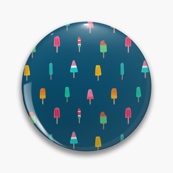 Item preview, Summer Popsicles-Navy Blue designed and sold by SoulDesignsCo.