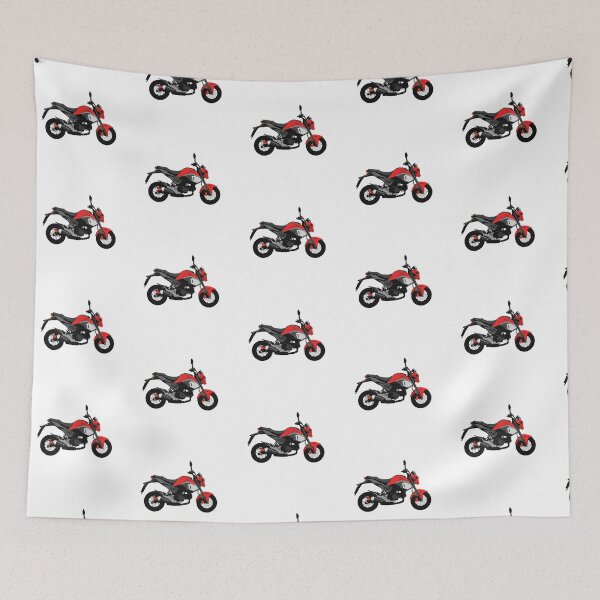 Item preview, Motorcycle Honda Grom 2020 Cherry Red designed and sold by WiredDesigns.