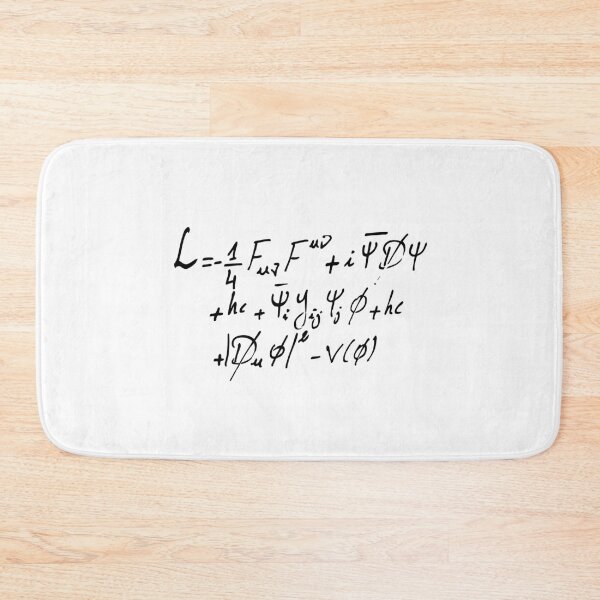 Item preview, Theoretical Physics Equations - Standard Model Lagrangian Particle Physics designed and sold by Yula Tees.