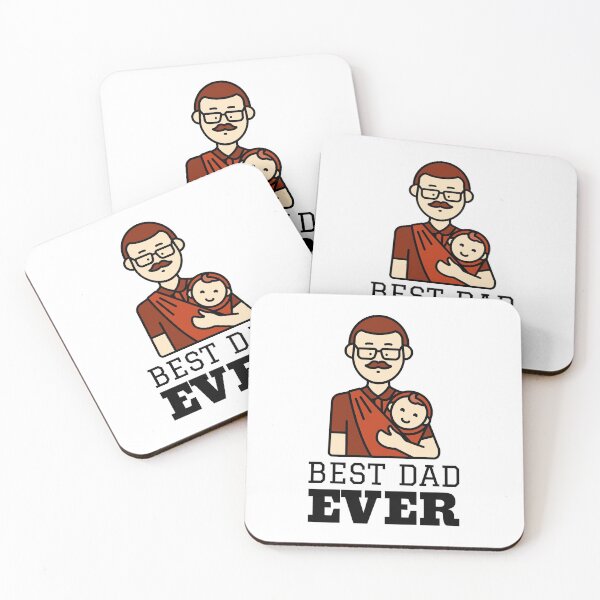 Item preview,  Best dad ever! designed and sold by basileiossav.