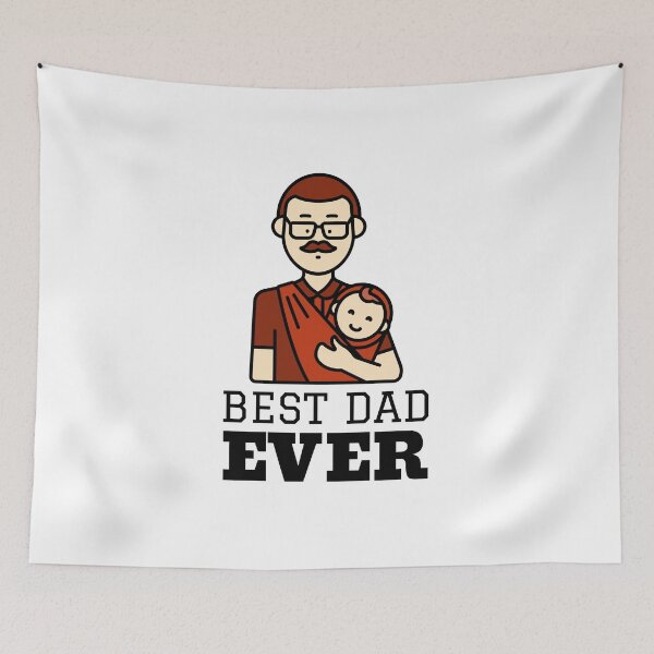 Item preview,  Best dad ever! designed and sold by basileiossav.