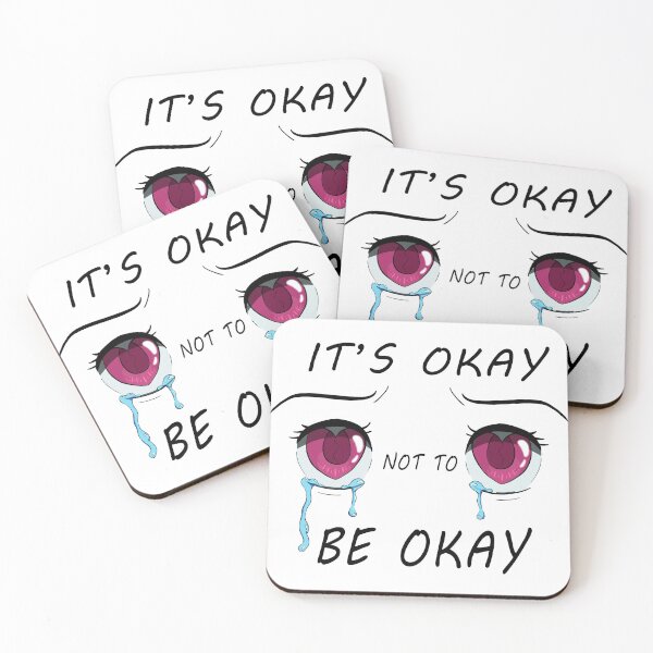Item preview, It's Okay not to be Okay White designed and sold by ZartyDesigns.