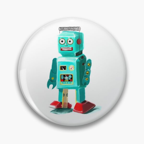 Item preview, Retro Robot Toy designed and sold by kerimeart.