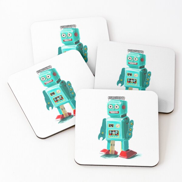 Item preview, Retro Robot Toy designed and sold by kerimeart.