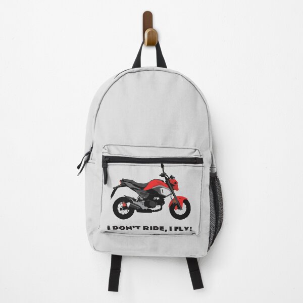 Item preview, I don't ride, I fly! Honda Grom Cherry Red 2020 designed and sold by WiredDesigns.