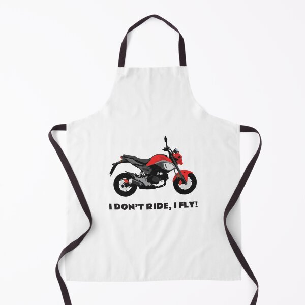 Item preview, I don't ride, I fly! Honda Grom Cherry Red 2020 designed and sold by WiredDesigns.