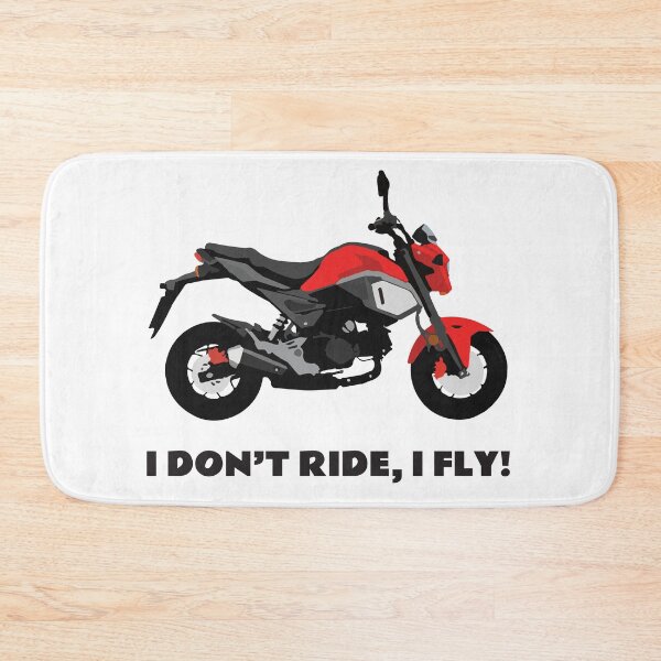 Item preview, I don't ride, I fly! Honda Grom Cherry Red 2020 designed and sold by WiredDesigns.