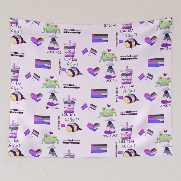 Item preview, Asexual Biromantic Pride  designed and sold by ForTheFrogWar.