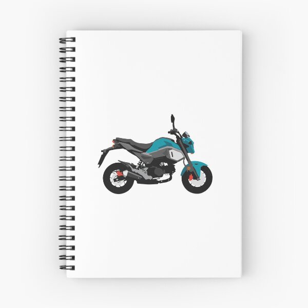 Artikelvorschau, Motorrad Honda Grom 2020 Blaue Himbeere entworfen und verkauft von WiredDesigns.