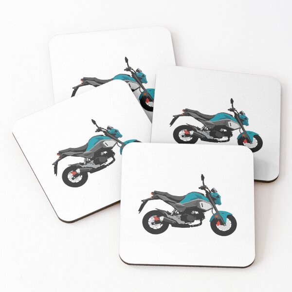 Item preview, Motorcycle Honda Grom 2020 Blue Raspberry designed and sold by WiredDesigns.