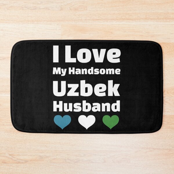 Item preview, I Love My Handsome Uzbek Husband - Uzbekistan Husband designed and sold by DiceNLDesigns.