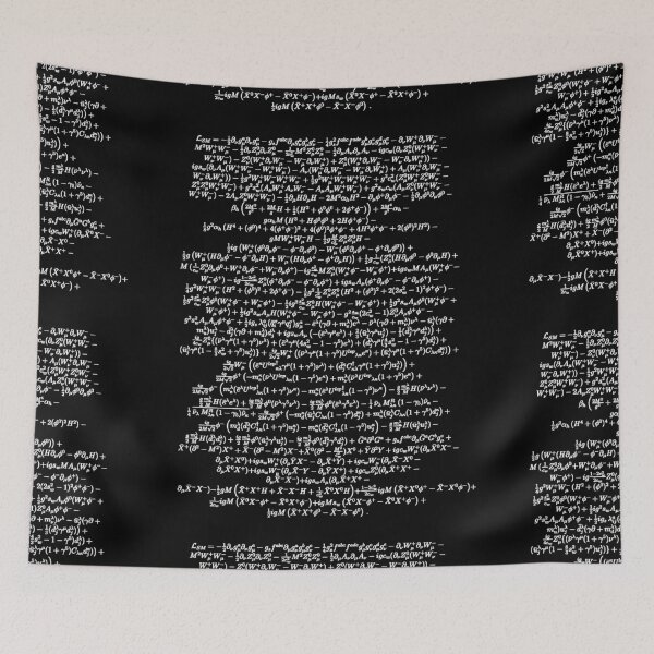Item preview, Theoretical Physics Equations - Standard Model Lagrangian Particle Physics designed and sold by Yula Tees.