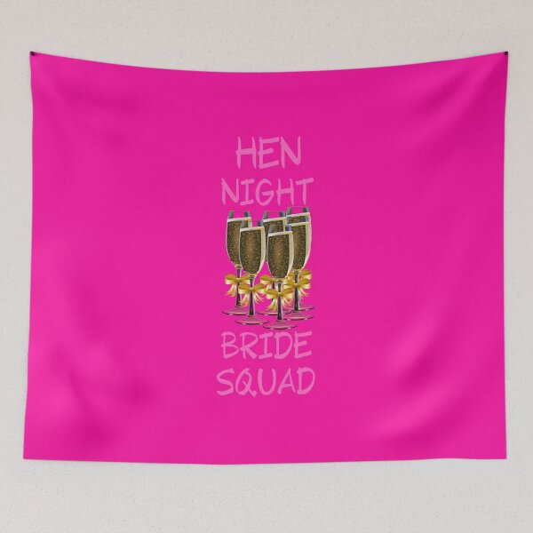 Item preview, HEN NIGHT BRIDE SQUAD designed and sold by kawrdesigns.