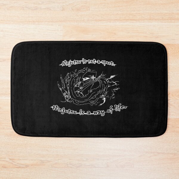 Item preview, Ninjutsu is a way of life - black designed and sold by Mitnal.