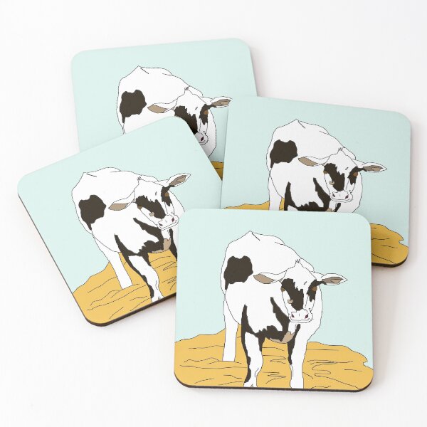 Item preview, Cow doing cow things (white) designed and sold by lclkrist.