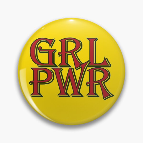 Item preview, Girl Power Lettering Red & Dark Green Text designed and sold by Alexander Wingate.