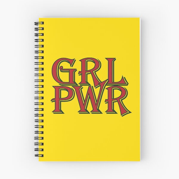 Item preview, Girl Power Lettering Red & Dark Green Text designed and sold by Alexander Wingate.