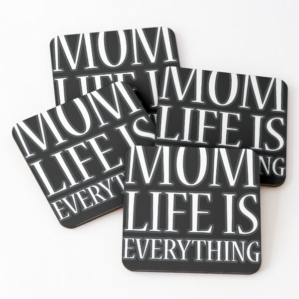 Item preview, Mom Life Is Everything Black designed and sold by Designs By YL.