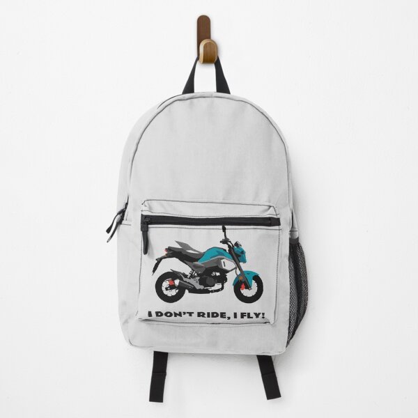 Item preview, I don't ride, I fly! Honda Grom Blue Raspberry 2020 designed and sold by WiredDesigns.