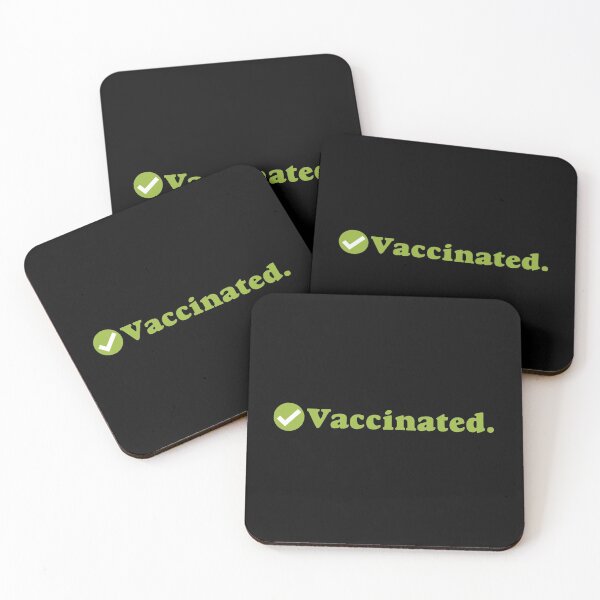 Item preview, Vaccinated Check Green designed and sold by MinimalSketches.