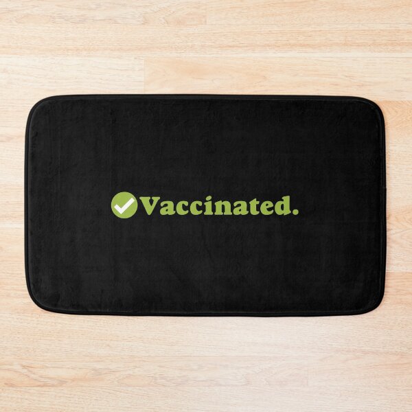 Item preview, Vaccinated Check Green designed and sold by MinimalSketches.