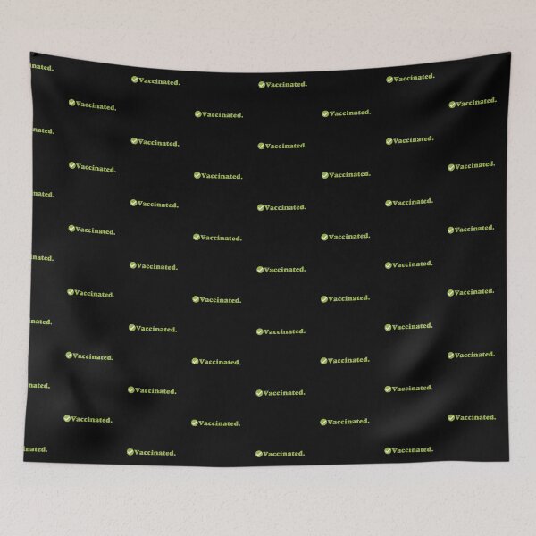 Item preview, Vaccinated Check Green designed and sold by MinimalSketches.