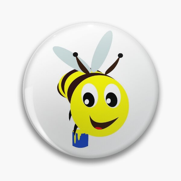 Item preview, cute wholesome bee designed and sold by GalaxyStoreDZ.