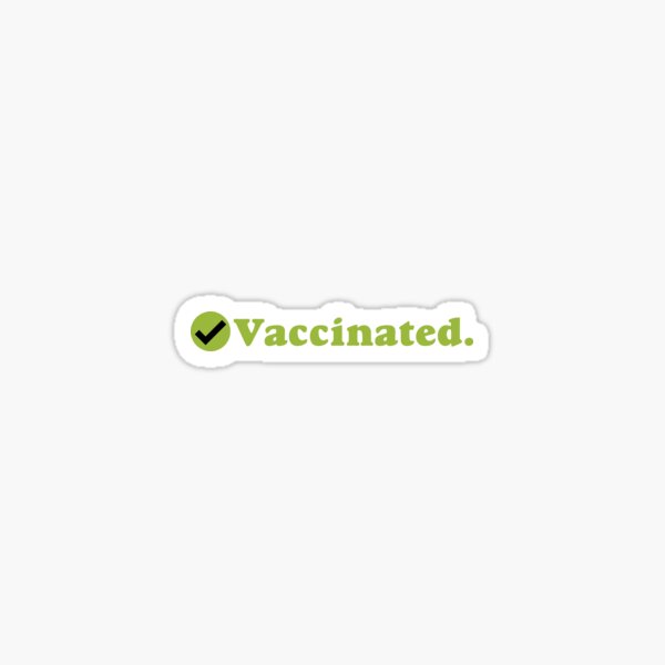 Item preview, Vaccinated Check Green designed and sold by MinimalSketches.
