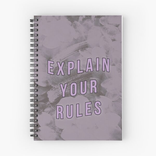 Item preview, Explain Your Rules Poster&Stickers designed and sold by Valeria Nikitina.