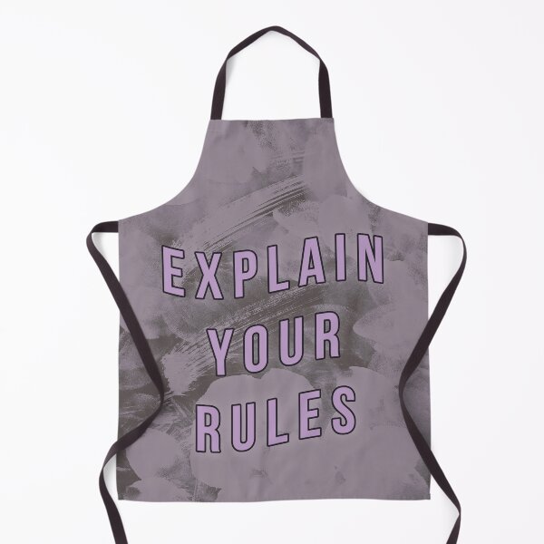 Item preview, Explain Your Rules Poster&Stickers designed and sold by Valeria Nikitina.