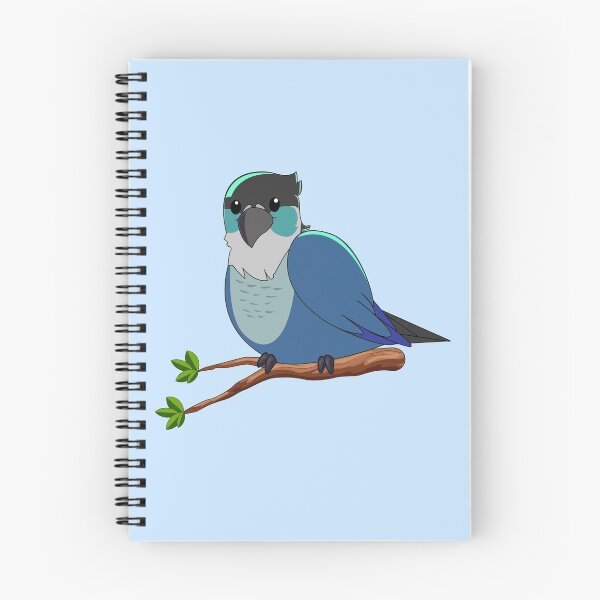 Item preview, Jaiden animations cute bird on a leaf, parrot watching you funny  designed and sold by SGS-.