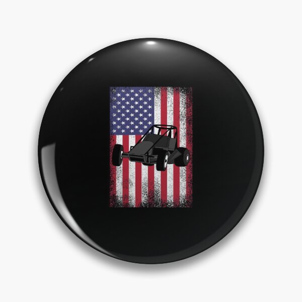 Item preview, American Flag Micro Racing Dirt Track Sprint Car designed and sold by Ginger217.