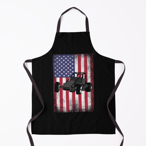 Item preview, American Flag Micro Racing Dirt Track Sprint Car designed and sold by Ginger217.