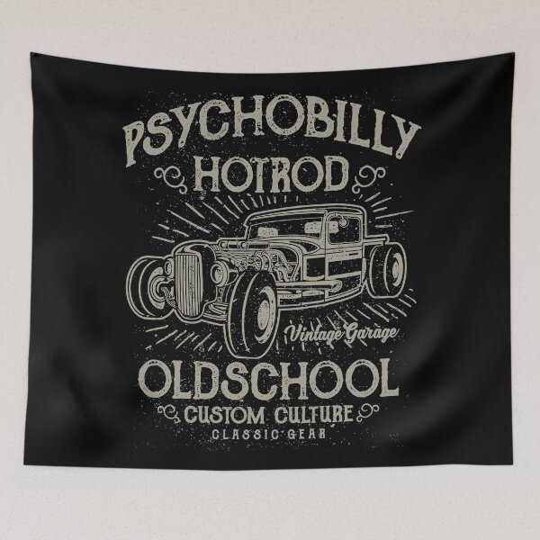 Aperçu de l'œuvre Psychobilly Hotrod créée et vendue par lunegreiros.