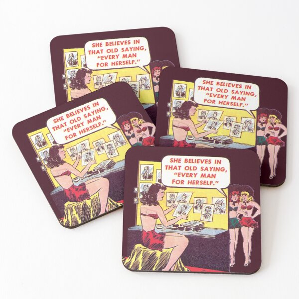 Item preview, Every Man For Herself | Vintage Comic designed and sold by RosarioDesigns.