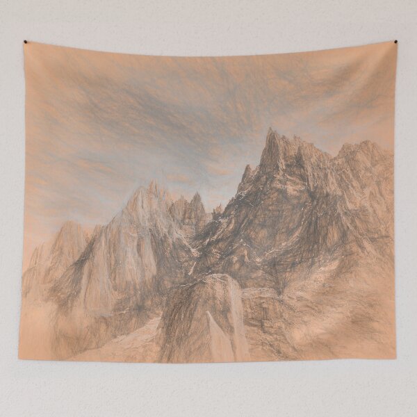 Item preview,  French Alps Panorama da Vinci designed and sold by Londonimages.