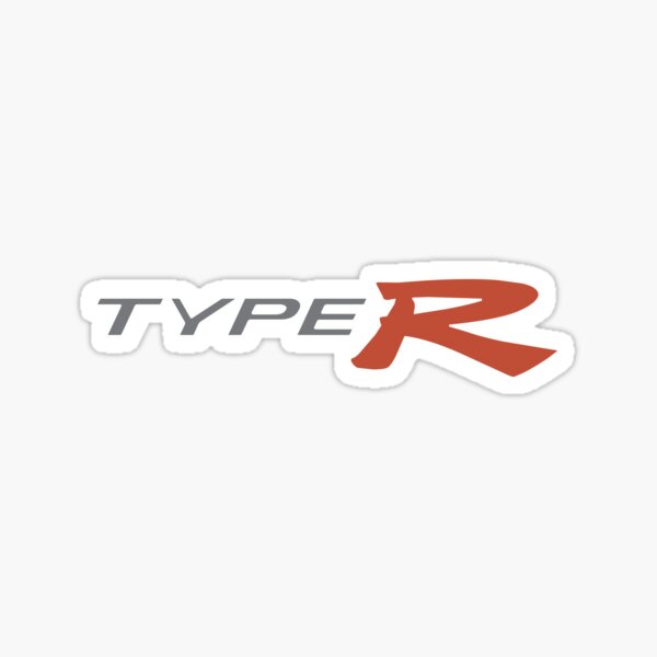 Type R Stickers Redbubble