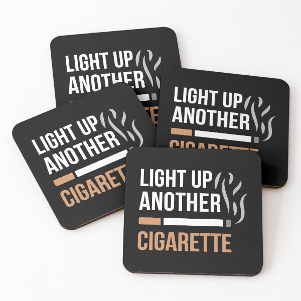 Aperçu de l'œuvre Allumez une autre cigarette (blanche) créée et vendue par FilipeFerreira.