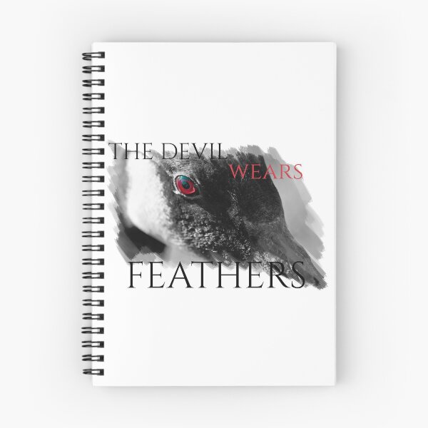 Item preview, The Devil Wears Feathers designed and sold by crowleyshound.
