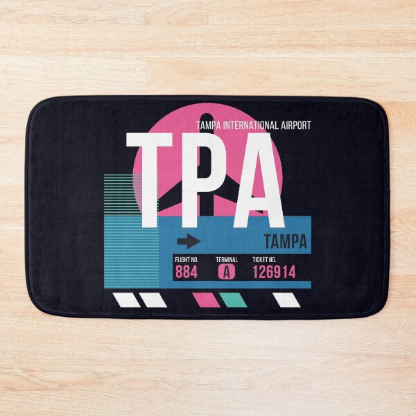 Item preview, Tampa, Florida (TPA) Airport Code Baggage Tag designed and sold by SLAG-Creative.